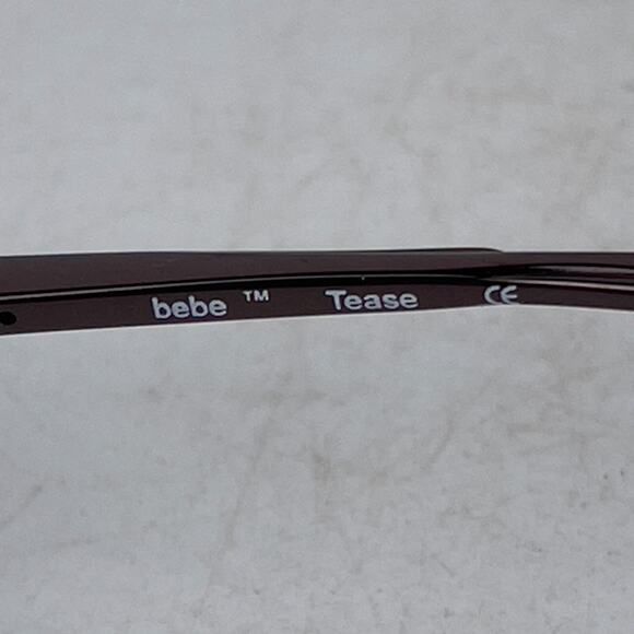 Bebe Tease Fudgy Eyeglasses Frame Unisex Brown Metal Oval Full‎ Rim 49-17-135 - Picture 12 of 14